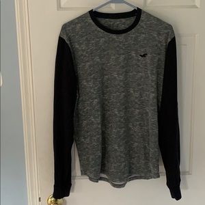 Hollister Longsleeve Colorblock Tee